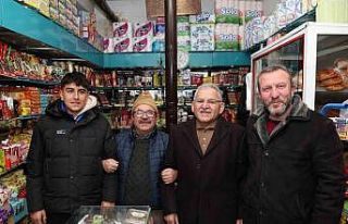 Başkan Büyükkılıç; Hisarcık ve Erciyes Esnafı...