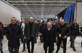 Başkan Büyükkılıç, OSB’de Yardım Toplama...