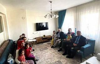 Başkan Cengiz Arslan depremzedeleri yalnız bırakmadı