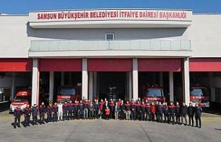 Başkan Demir: “İtfaiye ekiplerimiz kendi canlarını...