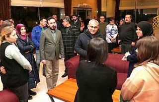 Başkan Işık, Ilıca Harlek Termal Otel’de misafir...