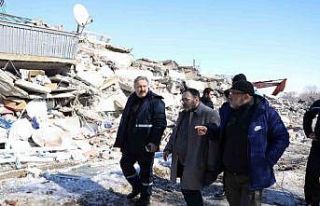 Başkan Palancıoğlu ve teknik ekibi Afşin’de...