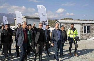 Başkan Seçer yeniden deprem bölgesinde