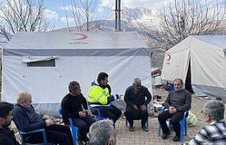 Başkan Soykan: “Yaraların sarılması için var...