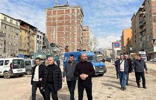 Başkan Togar afet bölgesinde