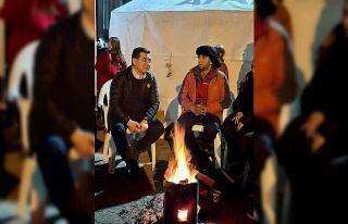 Başkan Tütüncü, deprem bölgesinde