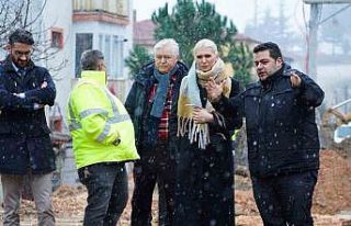 Başkan V. Subaşı kanalizasyon ve altyapı çalışmalarını...