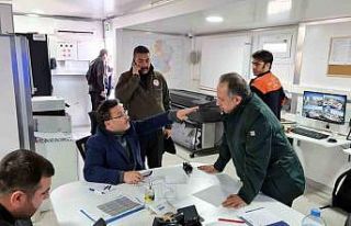 Başkan Yalçın deprem bölgesinde