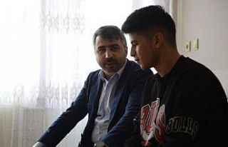 Başkan Yılmaz’dan depremzedelere ziyaret