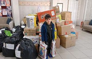 Batman’da öğretmen ve velilerden depremzede çocuklara...