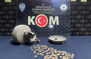 Batman’da tarihi eser ele geçirildi