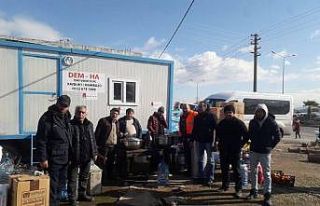 Bayburt Eymür köyünün yardım aracı Nurdağı’na...