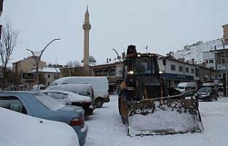 Bayburt’ta beklenen kar dondurucu soğukla birlikte...