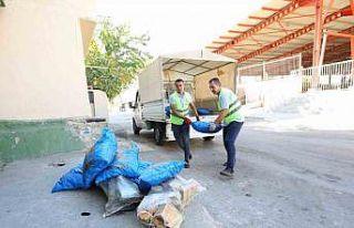 Bayraklı Belediyesinden ailelere kış desteği