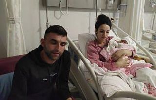 Bebekleri dünyaya gelen depremzede çift: "Adını...