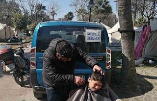 Berberden örnek davranış: İstanbul’daki dükkanını...