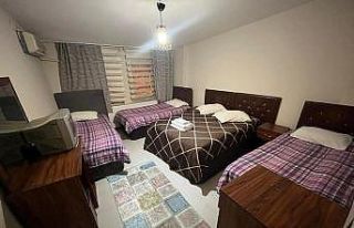 Bilecik’te kar ve soğuğa karşı misafirhane kapıları...