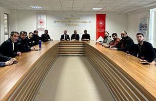 Bingöl’deki okullarda hasar tespit çalışması...