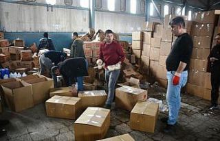 Bitlis’ten deprem bölgelerine 120 tır yardım...
