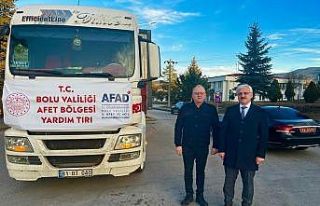 Bolu’dan Elbistan’a 26 konteyner gönderildi