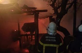 Boş evde yangın çıktı