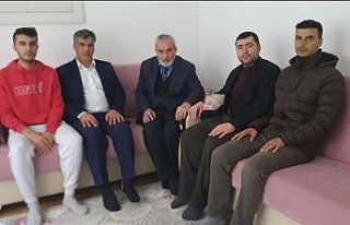 Bozdoğan’a gelen depremzedelere manevi destek