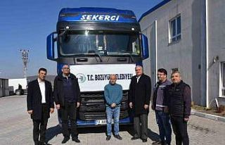 Bozüyük Belediyesi 10. yardım tırı Kahramanmaraş’a...