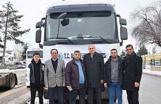 Bozüyük Belediyesi 8’inci yardım aracı yola...