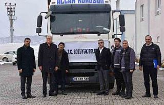 Bozüyük Belediyesi 9. yardım tırı Hatay’a yola...