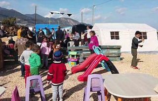 Bu çadır kentte yok yok