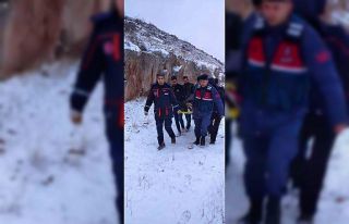 Bunalıma girdi, kayalıklardan atladı