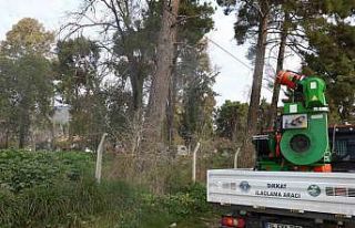 Bursa ekibi Hatay’da uçkunla mücadeleye başladı