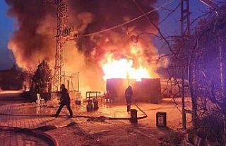 Bursa itfaiyesi gece gündüz iş başında