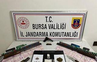 Bursa’da uyuşturucu operasyonunda 1 tutuklama