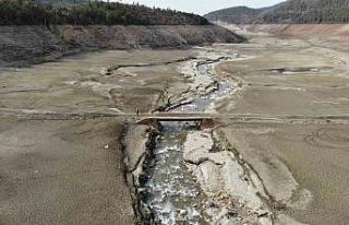 Bursa’nın 20 günlük suyu kaldı... Nilüfer Barajı...