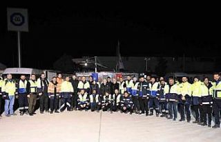 Bursa’nın Hatay’a destekleri büyük