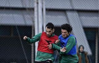 Bursaspor çift idman yaptı