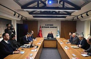Büyükkılıç’tan OSB Başkanlarıyla Değerlendirme...