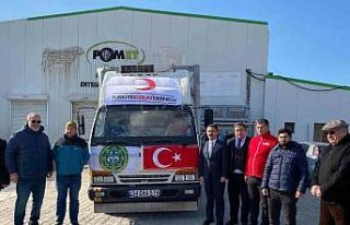 Çanakkale’den deprem bölgesine 4 bin 150 kilogram...