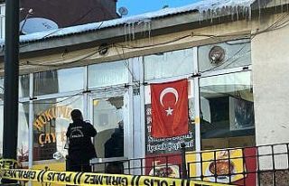 Çayevine pompalı tüfekle ateş açıp kaçtılar