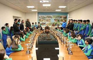 Çayırova’nın başarılı sporcularından bir...