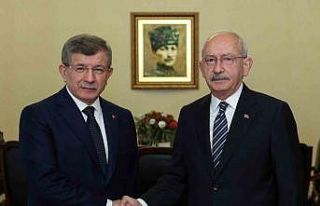 CHP lideri Kılıçdaroğlu Gelecek Partisi lideri...