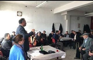 Çiftçilere toprak analizinin önemi anlatıldı