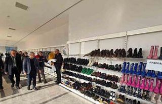 Çorum’a gelen depremzedeler için hayır çarşısı...