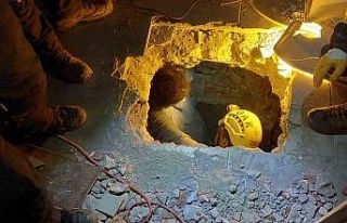 DAK ekibi deprem bölgesinde canlara umut oldu