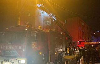 Darıca’da çatı yangını