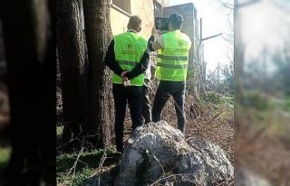 Denizli ekipleri hasar tespiti için deprem bölgesinde