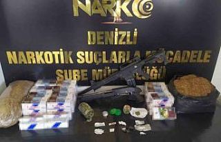 Denizli’de 16 zehir taciri tutuklandı