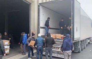 Deprem bölgesi için Tekirdağ’da fabrikalar battaniye...
