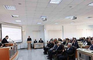 Deprem bölgesi için yürütülen çalışmalar değerlendirildi